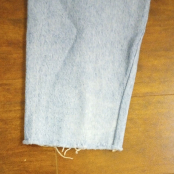 Old school Levi's Zip Fly (not new stretch denim), light blue. - Picture 5 of 5